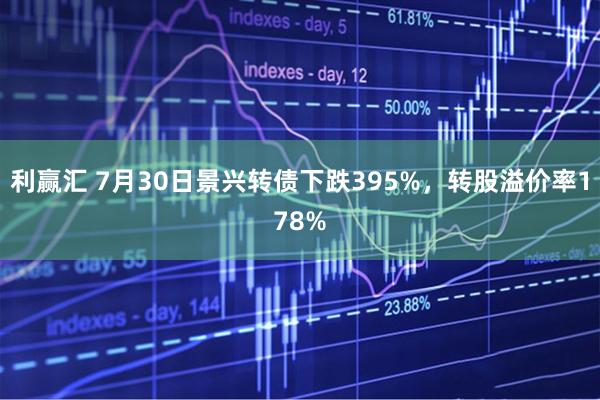 利赢汇 7月30日景兴转债下跌395%，转股溢价率178%